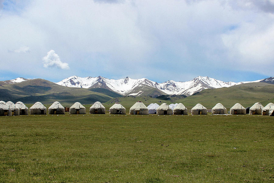 Mountain Yurts Photograph by Ashley Beleny - Pixels