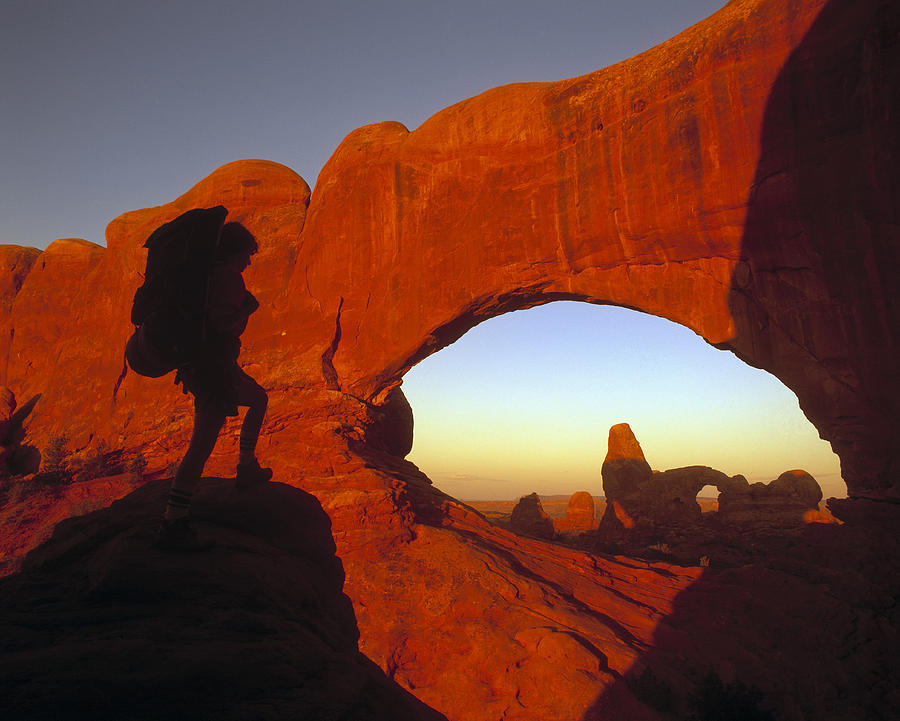 Mountaineering Arches National Park Ut Photograph by Panoramic Images