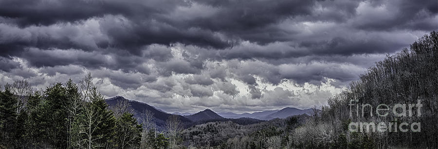 Mountains and Clouds in Western North Carolina 3 Photograph by Walt Foegelle