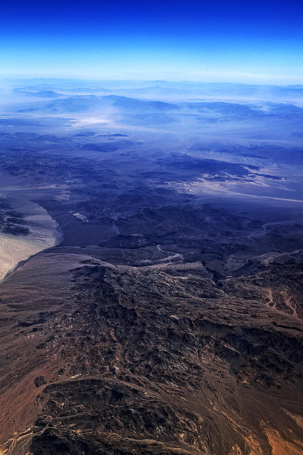 Mountains and Desert Photograph by George Taylor