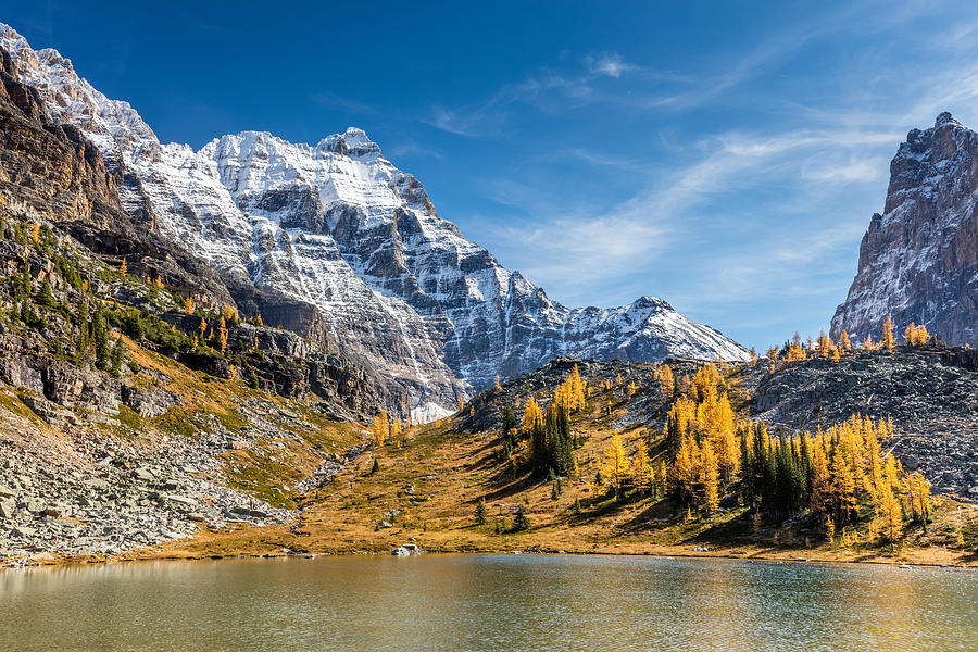 Mountains and glaciers in autumn Photograph by Pierre Leclerc Photography