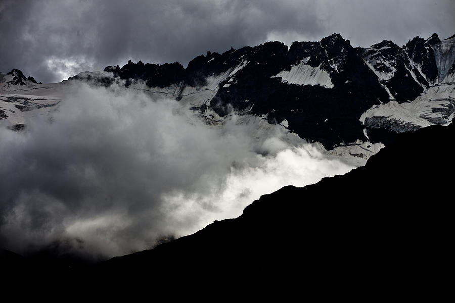Mountains Clouds 9950 Photograph by Marco Missiaja