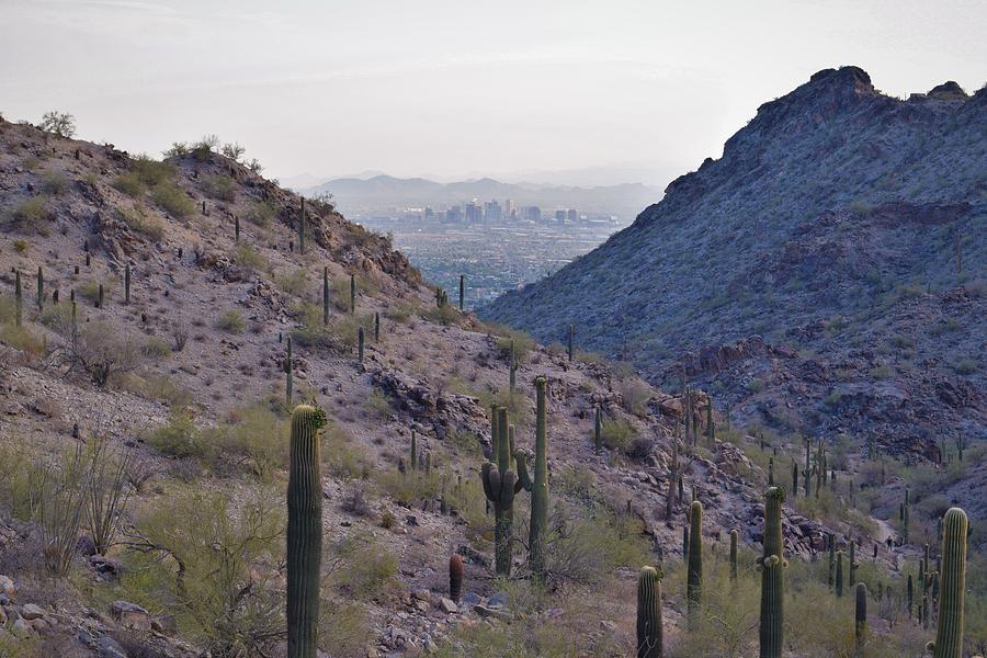 Mountains Framing Phoenix Photograph by Mark Mitchell Fine Art America