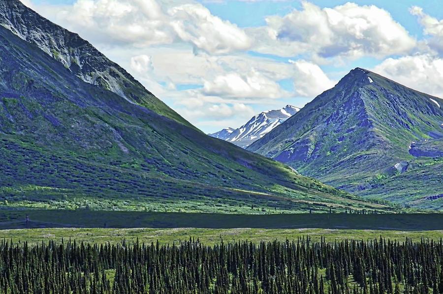 Mountains in Alaska Photograph by Kirsten Giving