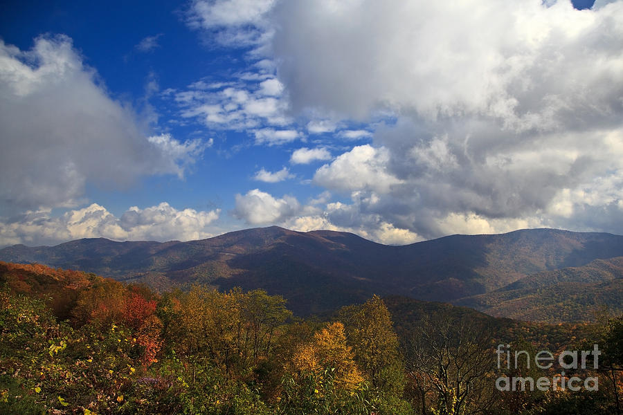 Mountains in North Carolina Photograph by Jill Lang