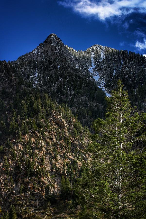 Mountains in Shadow  Photograph by Buck Buchanan