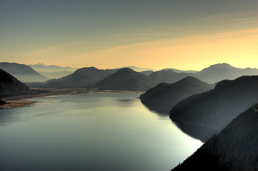 Mountains of Beautiful British Columbia Photograph by Paul W Sharpe Aka Wizard of Wonders