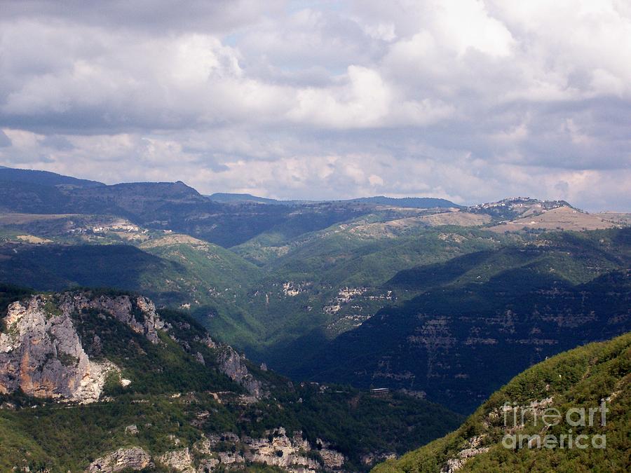 Mountain Photograph - Mountains of Central Italy by Judy Kirouac