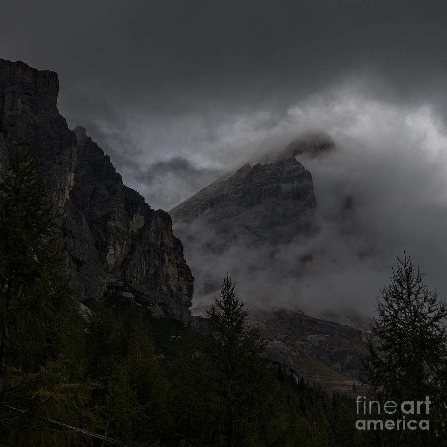 Mountains of darkness Photograph by Howard Ferrier