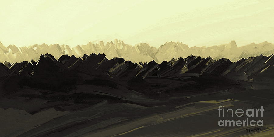 Mountains of the Mohave Digital Art by Tim Richards
