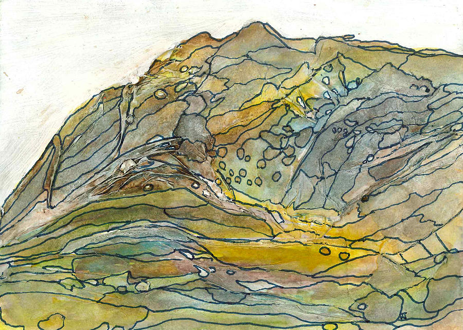 Beauty Painting - Mountainside by Katie Ree Beauty Painting - Mountainside by Katie Ree