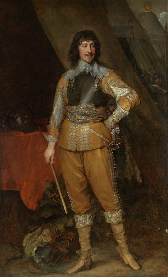 Anthony Van Dyck Painting - Mountjoy Blount, Earl of Newport by Anthony van Dyck