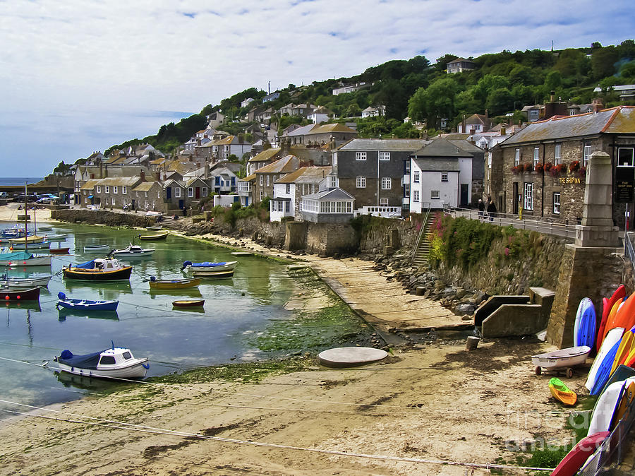 Mousehole Harbour, Cornwall Photograph by Terri Waters