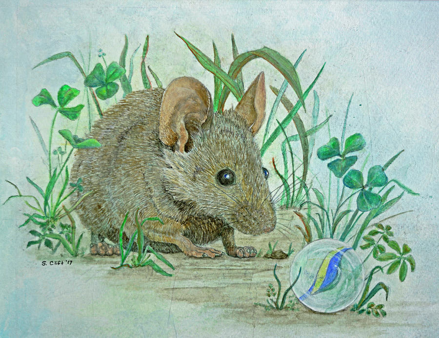 Mouses Discovery Mixed Media by Sandy Clift