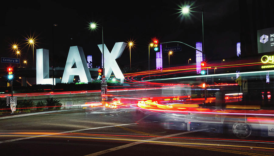 Movement at LAX Photograph by April Reppucci