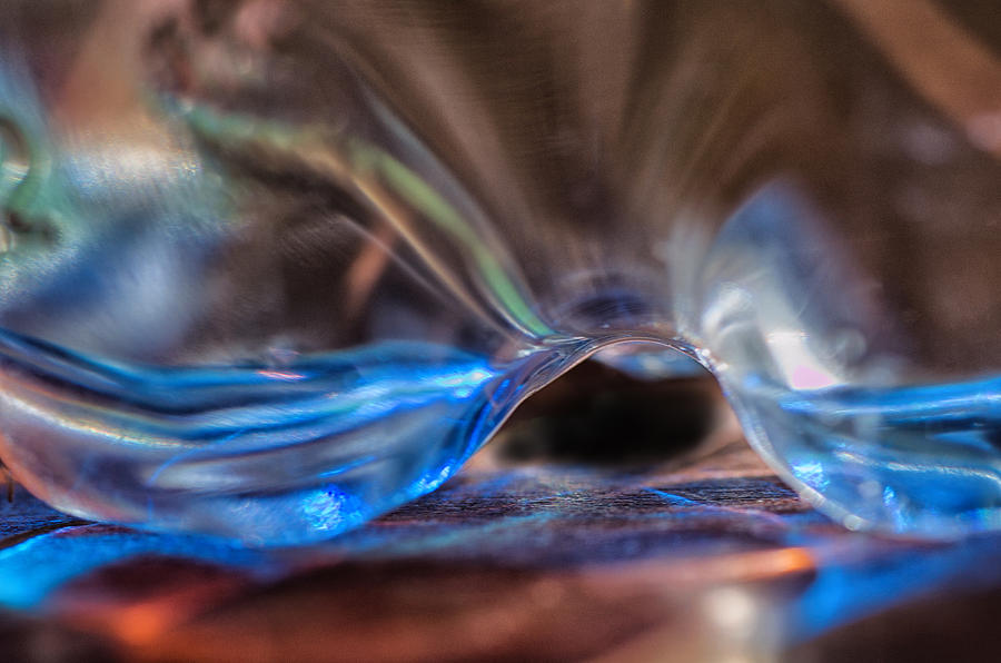 Abstract Photograph - Movement In Blue by Sue Capuano