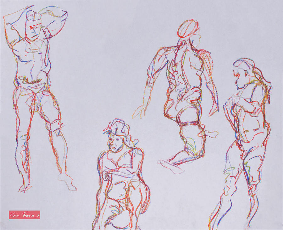 Movement  Drawing by Kim Sowa