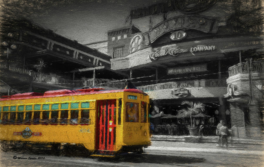 Tampa Photograph - Movico 10 And Trolley by Marvin Spates