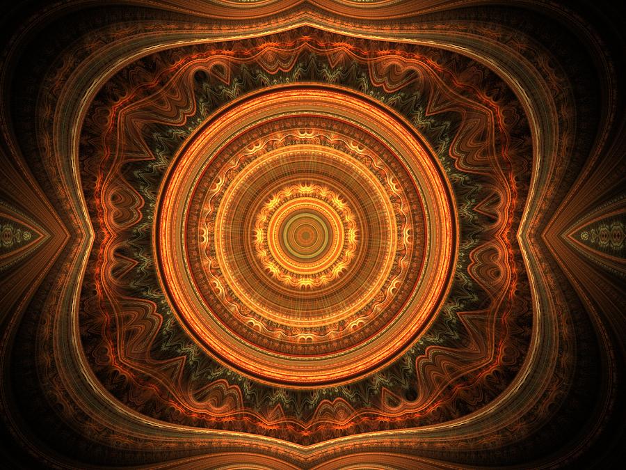 Movie Palace Ceiling Digital Art by Lyle Hatch