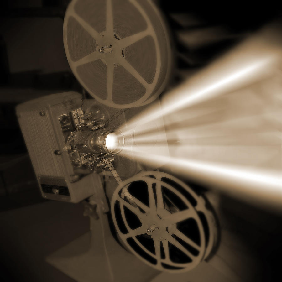 Movie Projector  Photograph by Mike McGlothlen