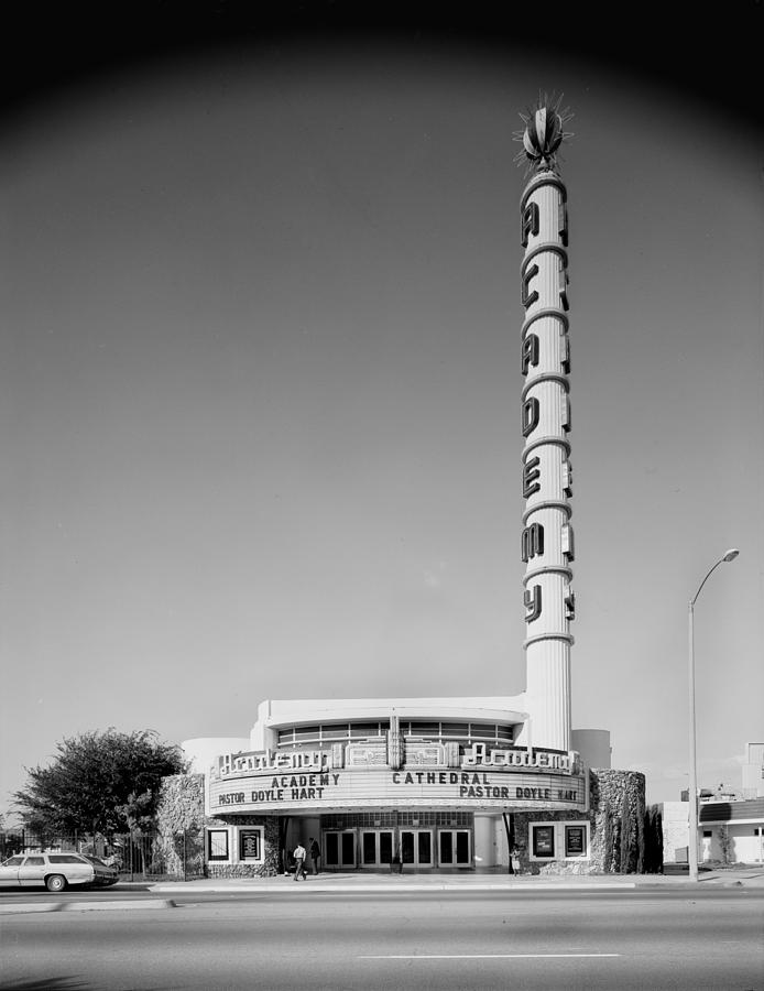 Movie Theaters, The Academy Theater Photograph by Everett