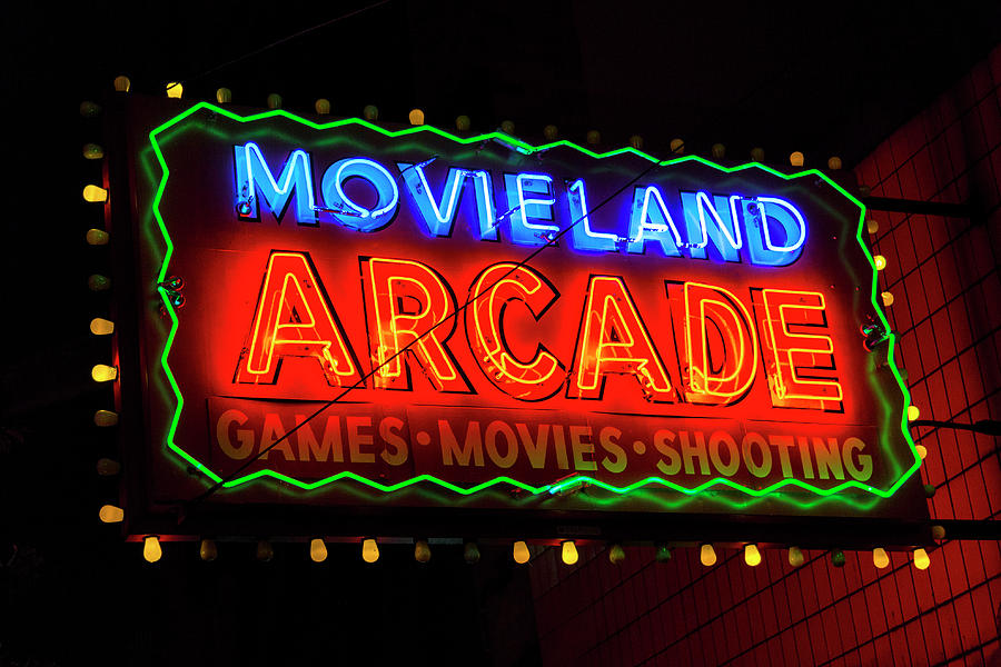 Movieland Photograph by Stephen Stookey