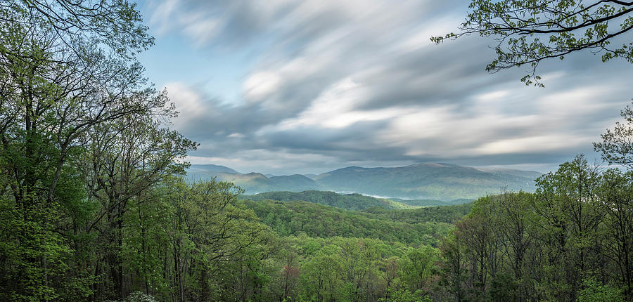 Moving Over the Blue Ridge Mountains Photograph by Jon Glaser