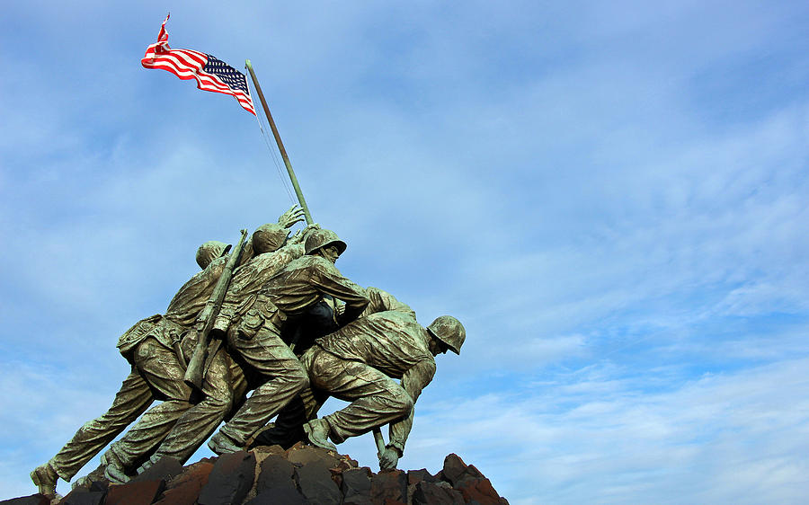 Iwo Jima High In The Sky Photograph by Cora Wandel - Fine Art America