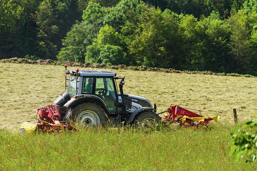 Mowing Hay # II Photograph by Paul MAURICE