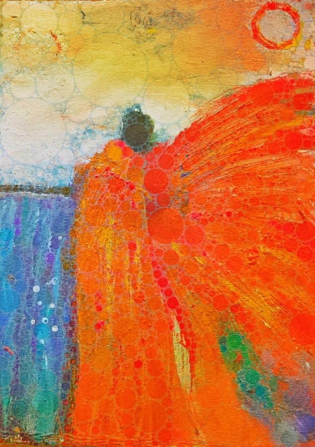 Vibrant Painting - MPrints - Angel of the Morning by M Stuart