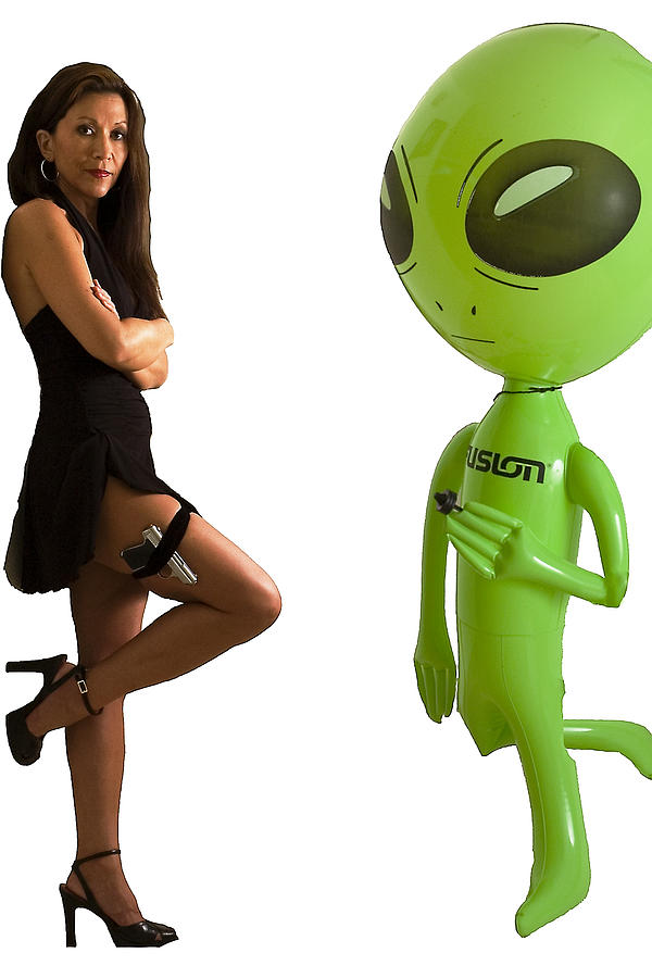 Mr. And Mrs Alien Photograph by Richard Henne