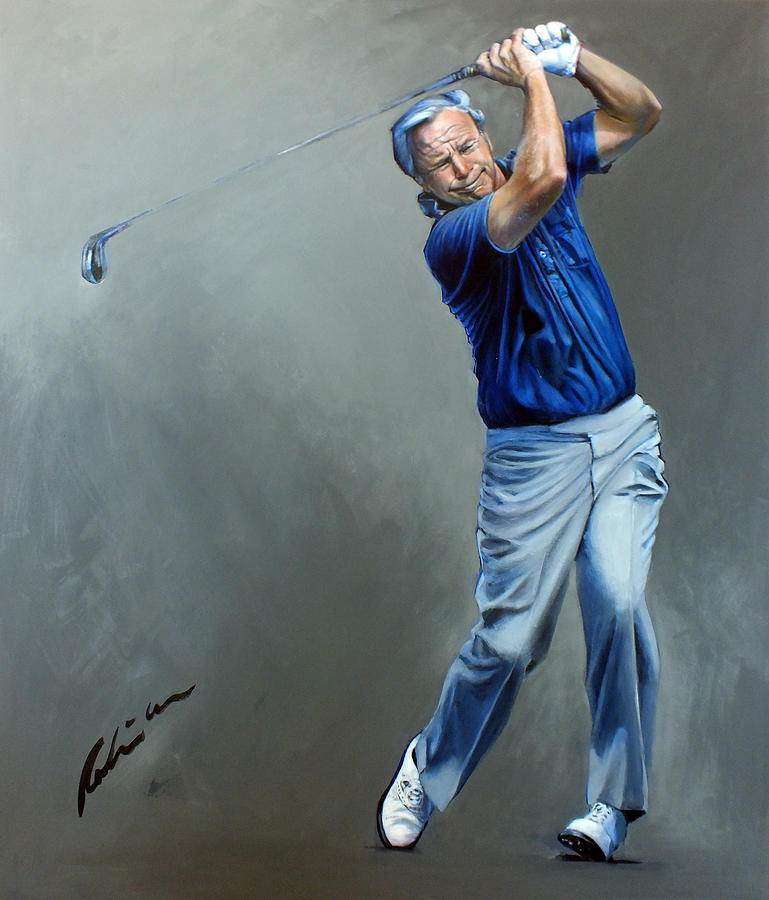 Arnold Palmer Painting - Mr Arnold Palmer by Mark Robinson