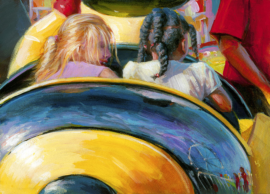 Mr. Bee Takes Some Friends For A Ride by Lesley Spanos Mr. Bee Takes Some Friends For A Ride by Lesley Spanos