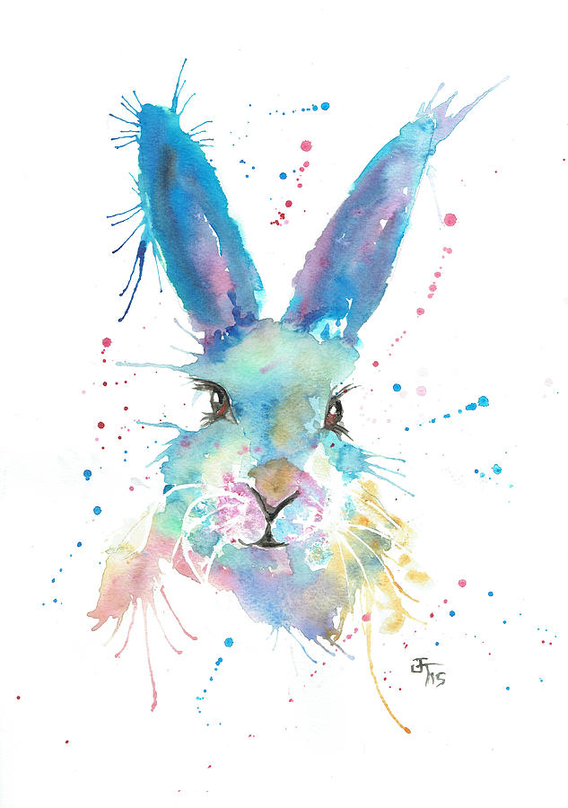 Wildlife Painting - Mr Bunny by Jamie Taylor