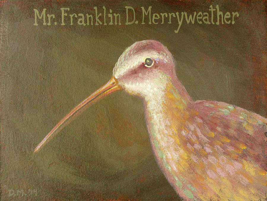 Mr. Franklin D. Merryweather Painting by Don Morgan