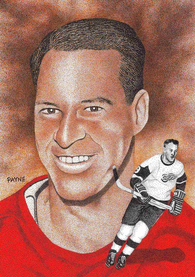 Mr. Hockey Painting by Rob Payne