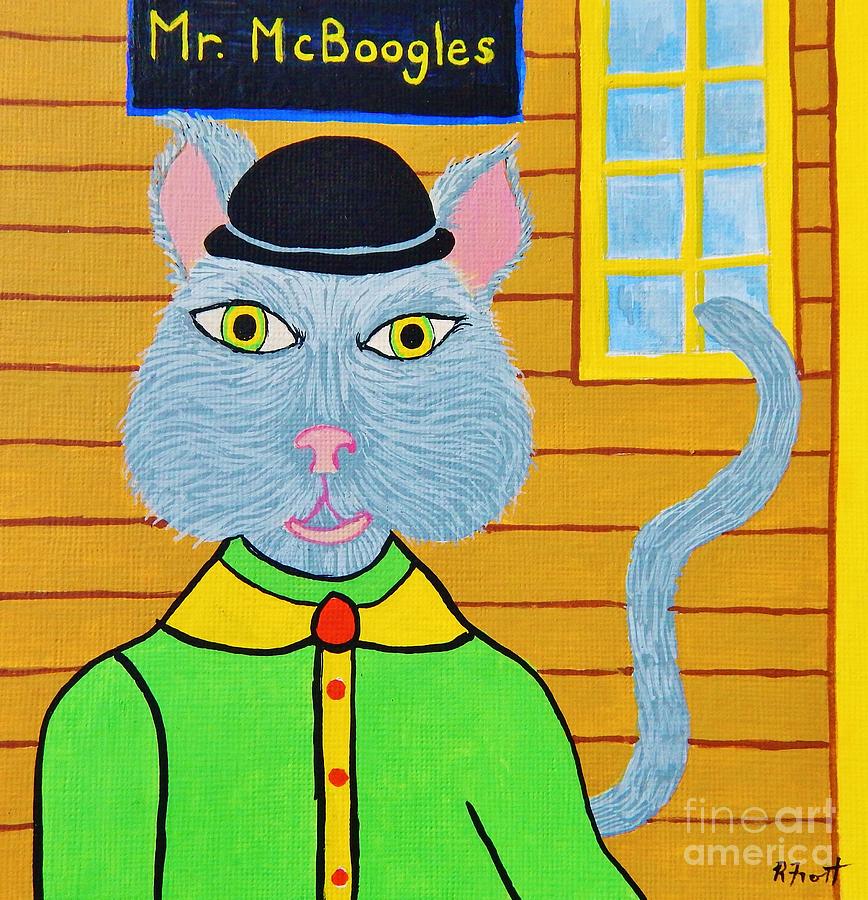Mr. McBoogles Painting by Reb Frost
