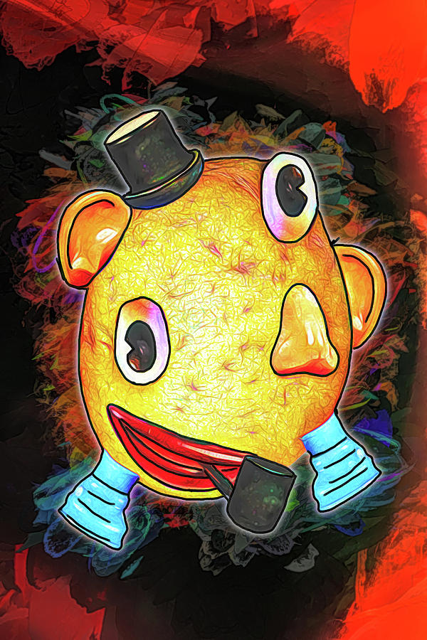 Potato Digital Art - Mr Picasso Head by John Haldane