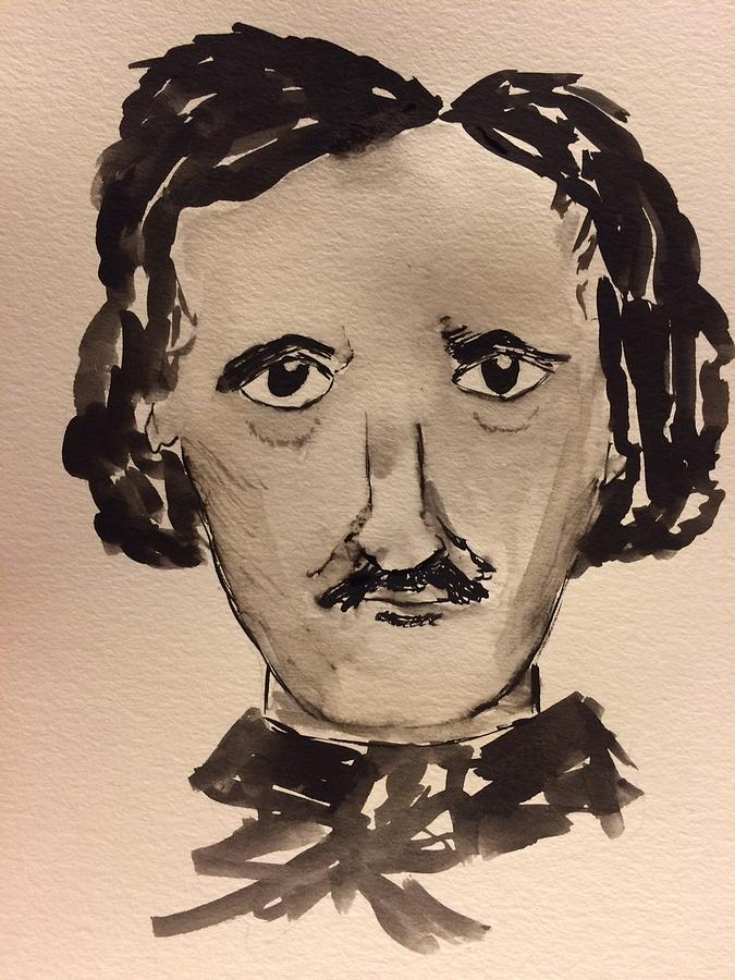 Mr. Poe Painting