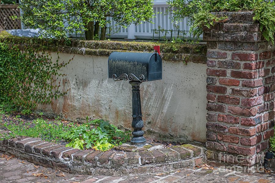 Brick Photograph - Mr. Postman  by Dale Powell