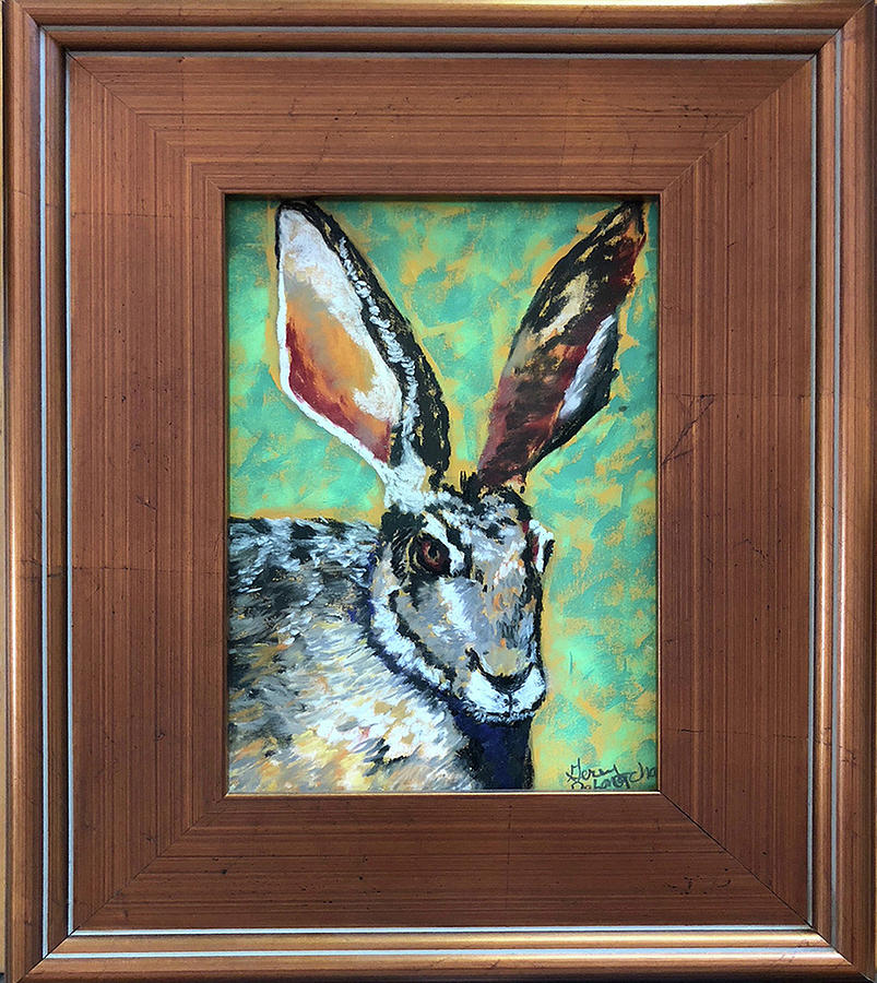 Mr. Rabbit Pastel by Gerry Delongchamp