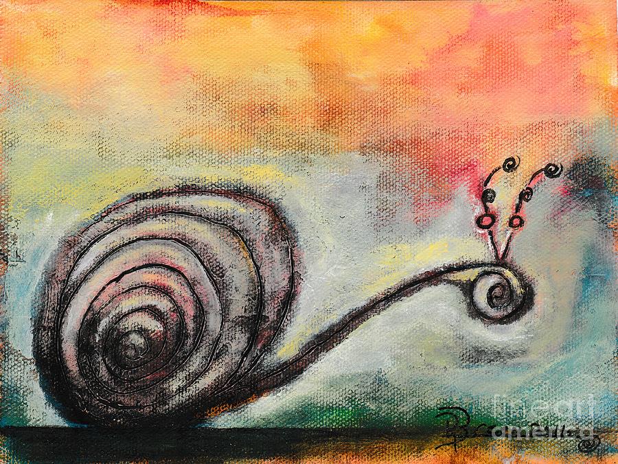 Mr. Snedigger Snail Painting