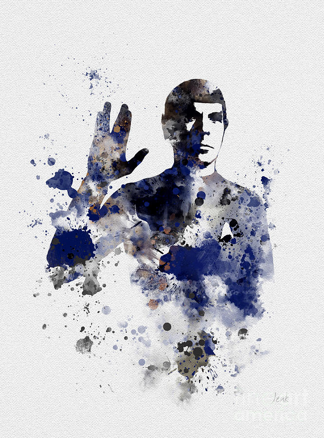 Mr Spock Mixed Media by My Inspiration