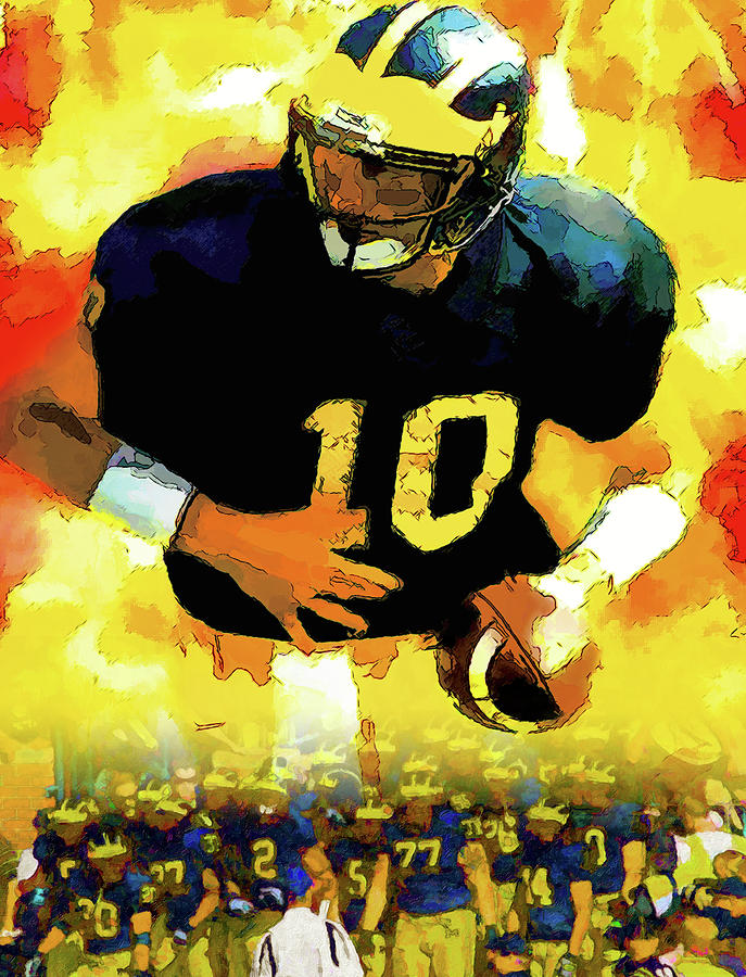 Tom Brady Painting - Mr. Tom Brady Version 2.0 by John Farr