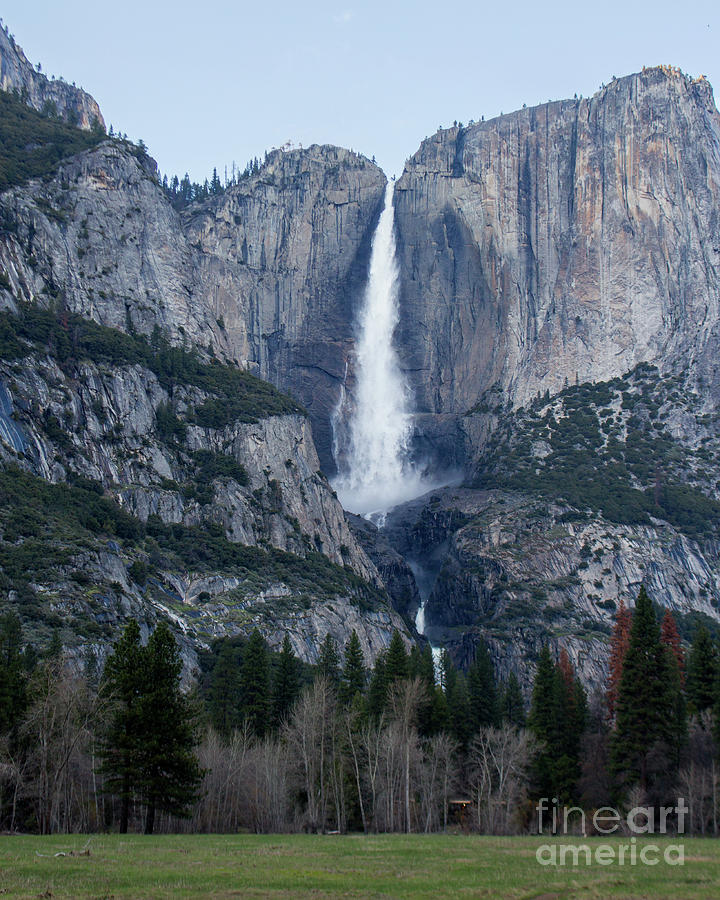 Morning Waterfall Photograph by Cheryl Del Toro