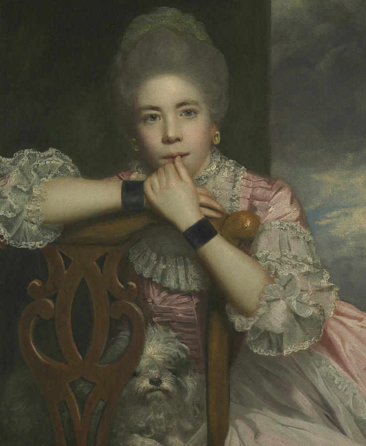 Mrs Abington as Miss Prue in Love for Love by William Congreve Painting by Joshua Reynolds