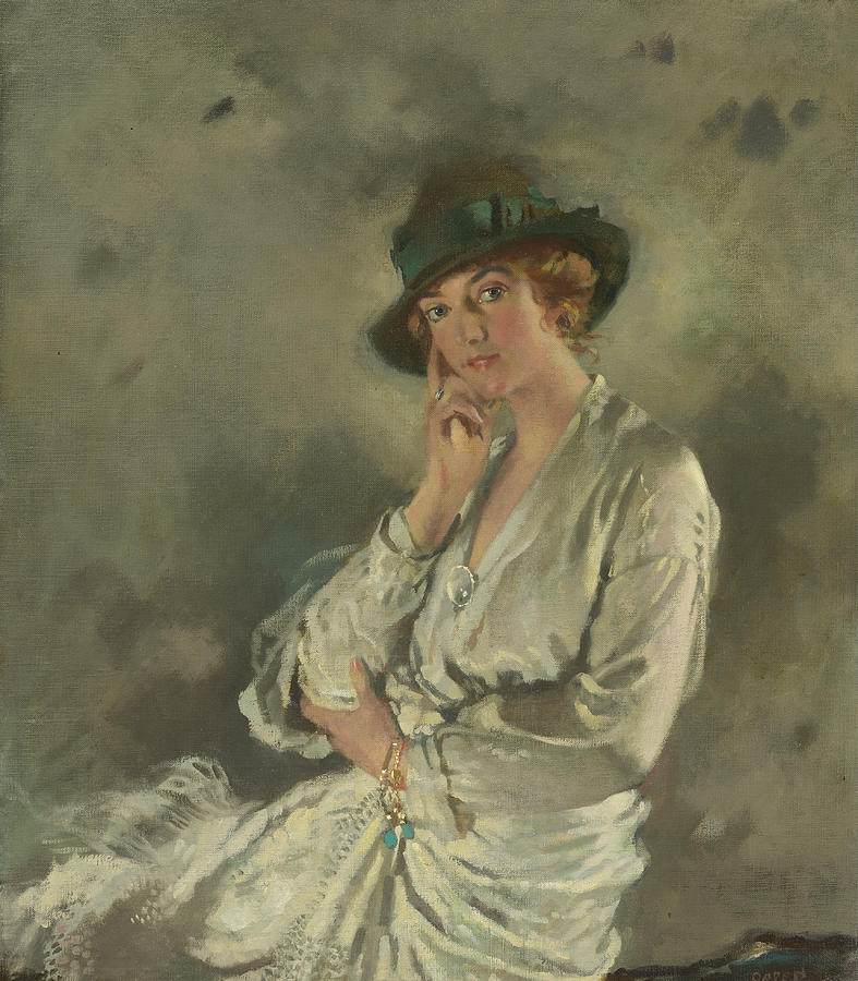 Mrs. Charles S. Carstairs Painting by William Orpen