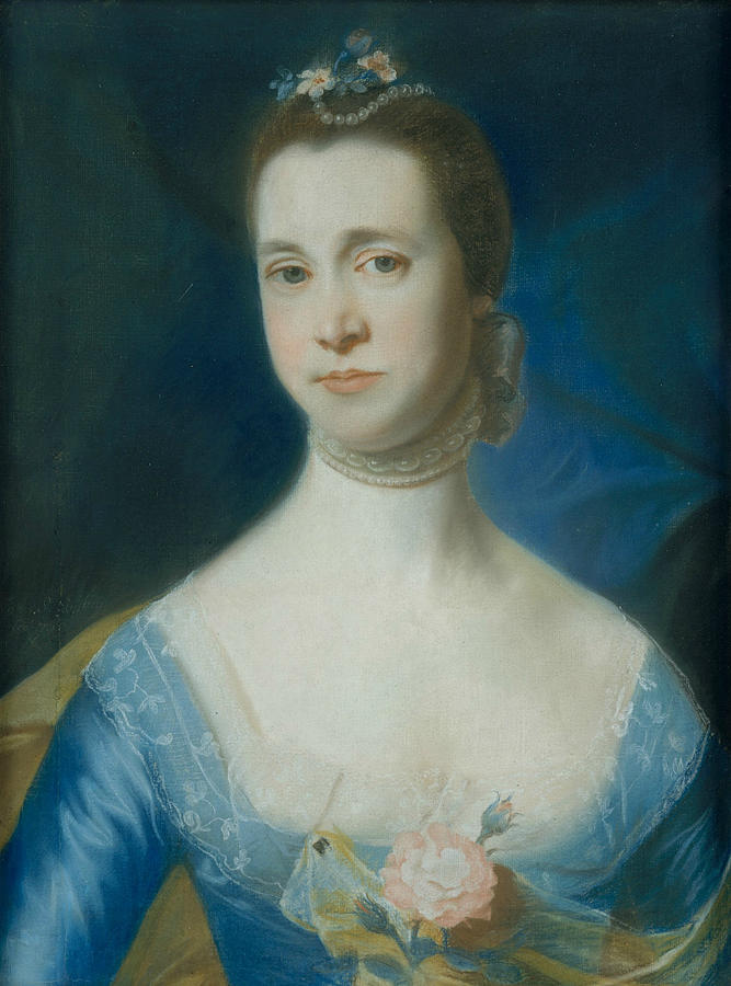 Mrs. Edward Green  Pastel by John Singleton Copley