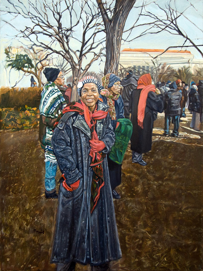People Painting - Mrs. Fletchers Optmism by Morris T Howard People Painting - Mrs. Fletchers Optmism by Morris T Howard