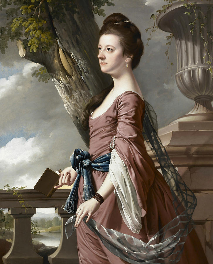 Mrs Frances Hesketh Painting by Joseph Wright
